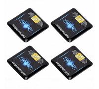 VBESTLIFE 10 Pegatinas de Protección EMF, Pegatina Universal para Teléfono Inteligente, Tableta, Ordenador Portátil, Impresora WiFi (Estilo 2)