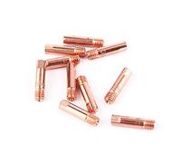 VBESTLIFE 10 Uds MB-15AK MIG mag M6 0,8 mm / 1,0 mm Puntas de Contacto de Soldadura de Metal Mig para soplete de Soldadura