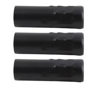 VBESTLIFE 10 Uds. Tubo de Metal Premium de Hierro E14 para Candelabro, 25x80mm, Accesorios de Iluminación DIY para Candelabros de Cristal para el Hogar (BLACK)