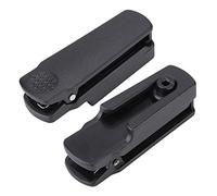Vbestlife 10 unids/pack impermeable Walkie Talkie cinturón clip para BAOFENG UV XR/A 58/UV 9R Plus/GT 3WP/UV 5S/BF 9700 Series, negro