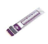 VBESTLIFE 12+16pin SSD a la Placa Base M.2 NVME Convertir Tarjeta Adaptadora para OS X 2013 2014 2015 2016 2017 A1493 A1502 A1465 A1466, etc.