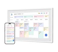 VBESTLIFE 15.6 "Gráfico de Tareas de Calendario Digital, Pantalla Táctil Interactiva de 1080p FHD, Pared de Calendario Digital Inteligente (Eu Plug (100-240V))