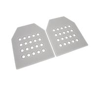 VBESTLIFE 2 Piezas de Forro de Placa a Prueba de Balas, Forro de Placa a Prueba de Balas, Chaleco de Forro de Placa a Prueba de Balas EVA, Placa a Prueba de Balas Cortable, Chaleco