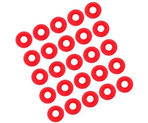VBESTLIFE 25 Juntas Grolsch de Silicona Rojas, Sellos Seguros y Fáciles de Usar para Botellas con Tapa Abatible