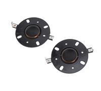 VBESTLIFE 2pcs Diafragma de Tweeter de 25.5 Mm, Material de Poliéster SON SOLE SOND Distorsión, para Altavoces de Tweeter Negros de 4 Pulgadas de 25 Núcleos