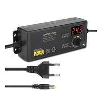 Vbestlife 3-36V 1.7A 60W Kit de Adaptador de Fuente de alimentación de CA Ajustable Control de Velocidad Pantalla LED de voltios