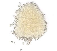 VBESTLIFE 3000 Uds Cuentas de Agua, Bolas de Suelo de Cristal, Bolas de Gel Planta de Agua Flor Suelo de Cristal Perlas de Agua de Barro Decoraciones de Boda (Transparente)