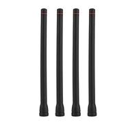 VBESTLIFE 4 antenas walkie talkie, antena VHF portátil de goma de alto rendimiento, antena de radio de dos vías Walkie Talkie para IC-F3 F11 F14 F15 F16 F33 F34 F70, etc.