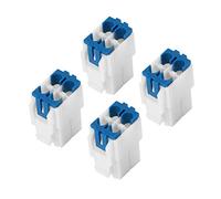 VBESTLIFE 5 Uds Conector de Cable de Alimentación de Radio de 4 Pines para Radio de Onda Corta, para ICOM IC-7000, IC-7600, para YAESU FT-450, para Kenwood TS-480, Etc.