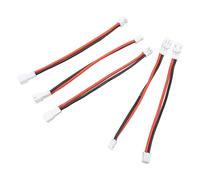 VBESTLIFE 5 Uds PH2.0 2P Macho a PH2.0 2P Hembra Cable PH2.0 2P Cable Adaptador de Batería para Axial SCX24 1/24 RC Crawler 3,6 Pulgadas