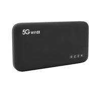 VBESTLIFE 5G WiFi 6 Enrutador con Ranura de Tarjeta SIM, Punto de Acceso Móvil Inalámbrico Desbloqueado Portátil, Banda WiFi de 2.4GHz y 5.8GHz, Gigabit, 6100mAh, 16 Usuarios