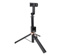 VBESTLIFE 66.9 Pulgadas de Trípode de Teléfono y Selfie Stick, Soporte de Trípode de Teléfono Celular Extensible con Pantalla de Cámara Remota y Trasera Inalámbrica, para Vlogging,