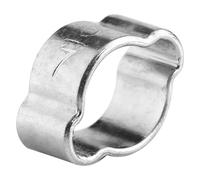 VBESTLIFE Abrazadera de Manguera Galvanizada de Dos Orejas, Clamp/Holder de Sujeción Duradero para Tubo de, Ideal para Automóviles, 10 Piezas de 5 a 23 Mm (5-7MM)