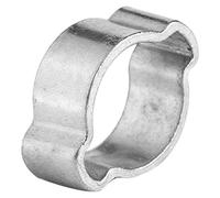 VBESTLIFE Abrazadera de Manguera Galvanizada de Dos Orejas, Clamp/Holder de Sujeción Duradero para Tubo de, Ideal para Automóviles, 10 Piezas de 5 a 23 Mm (17-20MM)