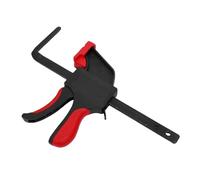 VBESTLIFE Abrazadera de Riel Guía de Sierra de Cadena, Abrazadera Universal de Liberación Rápida para de Sierra Circular, Fuerza de Sujeción de 90 Kg con Rango de 150 Mm para Carpintería