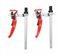VBESTLIFE Abrazadera para Perros de Banco, Abrazadera para Banco de Trabajo con Trinquete de 5/8 Pulgadas para Carpintería, Tallado, Fresado y Lijado, 2 uds.