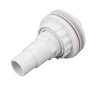 VBESTLIFE Accesorio de Chorro de Retorno, Accesorio de Retorno de Piscina de 1-1/2 Pulgadas para SP1023, de Entrada de Piscina sobre el Suelo de PVC a Prueba de Fugas con Kit Completo, Piezas de