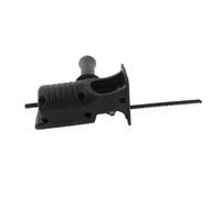 VBESTLIFE Accesorio de Sierra Alternativa, Convertidor de Taladro con Hojas de Plantilla para Taladro Inalámbrico, Corte de Madera de Metal, Vástago Triangular para de Impacto, Varilla de