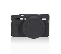 VBESTLIFE Accesorios de la Cámara Deportiva Funda Protectora de Silicona Suave Diseñado para Proteger Camaras de Color Negro para Cámara G7XII /G7X Mark II.