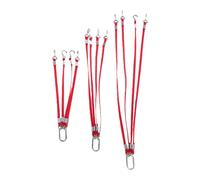 VBESTLIFE Accesorios de Modelo de Grúa a Escala 1 50 con Cadenas de Polipasto Correas de Elevación Ganchos para Escenas de Simulación de Exhibición de Vehículos de Construcción 10 15 20 Cm Juego de