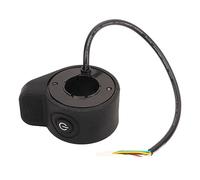 VBESTLIFE Acelerador de Pulgar, Acelerador de Scooter Eléctrico de Respuesta Rápida Reemplazo del Acelerador de Dedo para S1 Plus