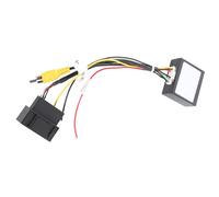 VBESTLIFE Adaptador Convertidor RGB de de 12 V 5 W para Cámara de Visión Trasera, Fácil Instalación, Material ABS, Compatible con Varios Mainframes, Piezas de Cámara de Respaldo