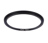 VBESTLIFE Adaptador de Anillo de Filtro, Anillo Adaptador de Lente de cámara DSLR/SLR de Metal de 67 mm a 72 mm para filtros, adaptadores, Lentes, Cubiertas de Lentes, Tapas de Lentes, etc.