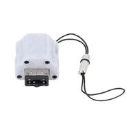 VBESTLIFE Adaptador de Auriculares Tipo C para GBA SP, Jack de Convertidor PETG Impreso en 3D para Game Advance SP, Incluye un Cordón Anti -pérdida para Juegos Portátiles (GRAY)