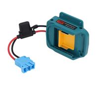 VBESTLIFE Adaptador de BateríA para BateríA de Litio de 18 V, Kit de Conversión de Juguete para Montar con Arnés de Cables de 12 AWG, Portafusibles de 40 A para BL1850 BL1860, Fuente de Alimentación
