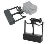 VBESTLIFE Adaptador de Cámara de Acción para Estabilizadores de Teléfono 8 7P 7 6, Placa de Montaje de Estabilizador de Mano de Aluminio para Action 5Pro, para Filmación Horizontal Vertical