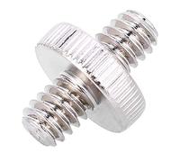 VBESTLIFE Adaptador de conversión de Tornillo roscado Macho de 1/4 "Macho a 1/4" para Accesorios de cámara DSLR de Cabeza esférica de trípode de cámara