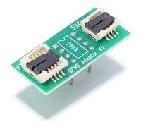 VBESTLIFE Adaptador de Enchufe QFN8 a DIP8, QFN8 WSON8 MLF8 MLP8 DFN8 a DIP8 Adaptador de Enchufe Universal 2 en 1 Compatible con Chips de 6x5MM 8x6MM