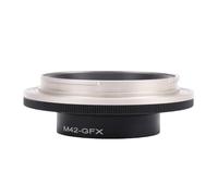 VBESTLIFE Adaptador de Montaje de Lente M42 GFX, para Cámaras de la Serie GFX Anillo Adaptador Convertidor de Lente de Montaje de Tornillo M42 de Aluminio