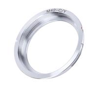 VBESTLIFE Adaptador de Montura de Lente de Cámara para Lente M42 y Montura CY, para Contax y Apto para Anillo Adaptador de Cámara Yashica