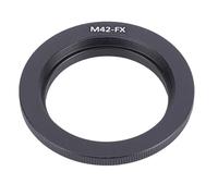VBESTLIFE Adaptador de Montura M42 a FX, Anillo Adaptador de Lente de Aleación de Aluminio para Lente M42 a Cámara sin Espejo Serie FX, Integración