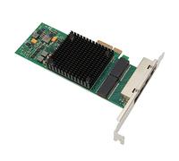 VBESTLIFE Adaptador de Servidor Gigabit de Tarjeta de Red PCIe para Win Server, 10/100/1000Mbps Cobre RJ45 PCI Express X4 5.0GT/s
