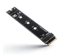 VBESTLIFE Adaptador de SSD de 12+16 Pines a M.2 Key-M de Repuesto para Portátiles OS X 2013-2017, Transferencia de Alta Velocidad PCIe 4.0