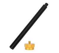 VBESTLIFE Adaptador de Tanque de Gas, Rosca Estándar de 1/4 Pulgadas, Adaptador de Tanque de Gas de Válvula de Carga de Propano Duradero para Luces de Campamento Ventiladores (Oro)