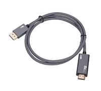 VBESTLIFE Adaptador DisplayPort a HDMI 8K, Compatible con 8K 60Hz 4K 144Hz 2K 165Hz HDR Dinámico 10Bit HDR, con 32,4Gbps HBR3 HDCP 2.3 para Monitor (1 Metro)