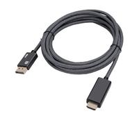 VBESTLIFE Adaptador DisplayPort a HDMI 8K, Compatible con 8K 60Hz 4K 144Hz 2K 165Hz HDR Dinámico 10Bit HDR, con 32,4Gbps HBR3 HDCP 2.3 para Monitor (tío Paterno)