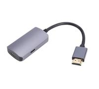 VBESTLIFE Adaptador HDMI a USB C 4K60Hz, Convertidor HDMI Macho a USB C Hembra para Monitor Portátil, Gafas AR para Air 2 Pro, etc.