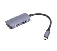 VBESTLIFE Adaptador USB-C a Gafas de Realidad Aumentada, Adaptador de Carga y Reproducción con Salida de Vídeo 4K a 60 Hz, Carga PD de 65 W.