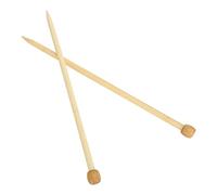 VBESTLIFE Agujas de Tejer de Madera de Alta Calidad, Herramienta de Tejido Grande de un Punto para Bufanda, Suéter, 2 Piezas, Ligeras, Portátiles, 35 Cm, Accesorio de Tejer para Amantes de las