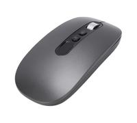 VBESTLIFE AI Voice Mouse Traducción de 120 Idiomas, Entrada de Voz Búsqueda de Pantalla Captura OCR Ratón Inalámbrico Bluetooth 2.4G con Cable con 400 Palabras por Minuto para PC Portátil (Black)