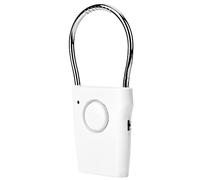 VBESTLIFE Alarma de Manija de Puerta con Sensor Táctil de 120dB, Alerta Antirrobo de Vibración para Ventana, Alarma Súper Fuerte para Oficina y Fábrica