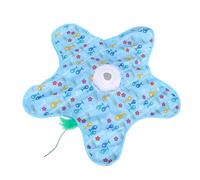 VBESTLIFE Alfombra de Juguete Automática para Gatos, Juguete Interactivo Silencioso y Recargable para Gatos con Tiendas de Campaña de Tela Oxford, para Autojuego en Interiores (pequeño)