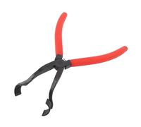 VBESTLIFE Alicates de Resorte de Sujeción de Freno de Tambor, Alicates de Placa de Resorte de Alta Resistencia para Frenos de Tambor, Diseño de Cabeza Integral, Cuello Curvado, VT17706