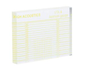 VBESTLIFE Alineación de Cartucho de Tocadiscos, Tonearms de Fonógrafo VTa Regla de Bloque de Alineación de Calibre Azimutal para Tocadiscos de DJ Y Cartucho de Fono