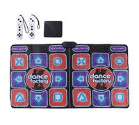 VBESTLIFE Almohadilla de Baile para Niños Adultos, Alfombrilla de Baile Electrónica para TV, Alfombrilla de Baile Doble de Música con Inalámbrico, para Educación Temprana, Ejercicio,