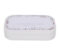 VBESTLIFE Almohadilla de Tinta de Colores, Accesorios de Bricolaje, Tinta de Color Brillante para Tela de Papel para Sellos de Goma, Duradera y Segura, para Manualidades (BD-280 porcelana blanca)